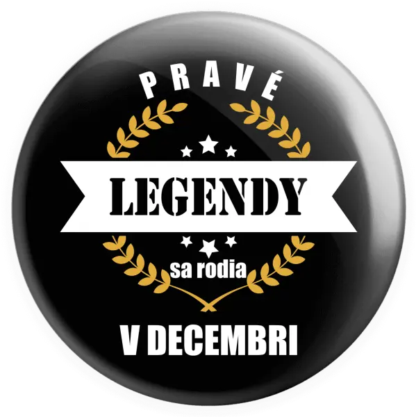 Placka Pravé legendy sa rodia v ... 
