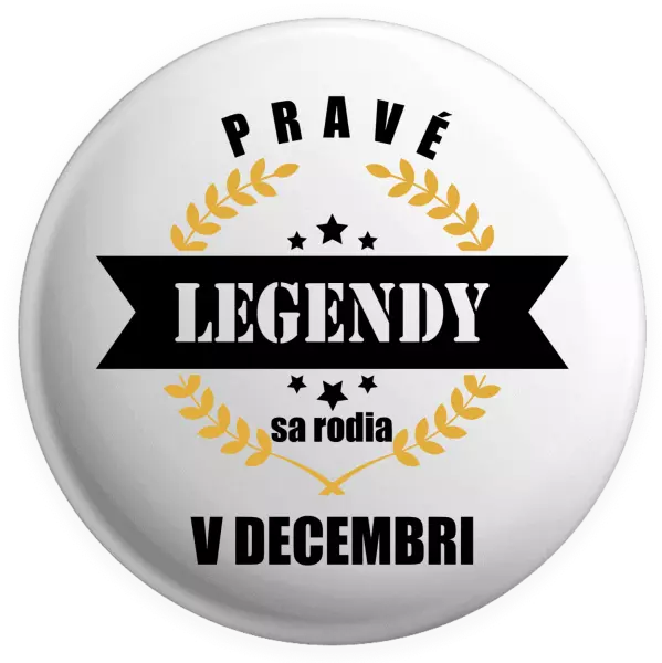 Placka Pravé legendy sa rodia v ... 