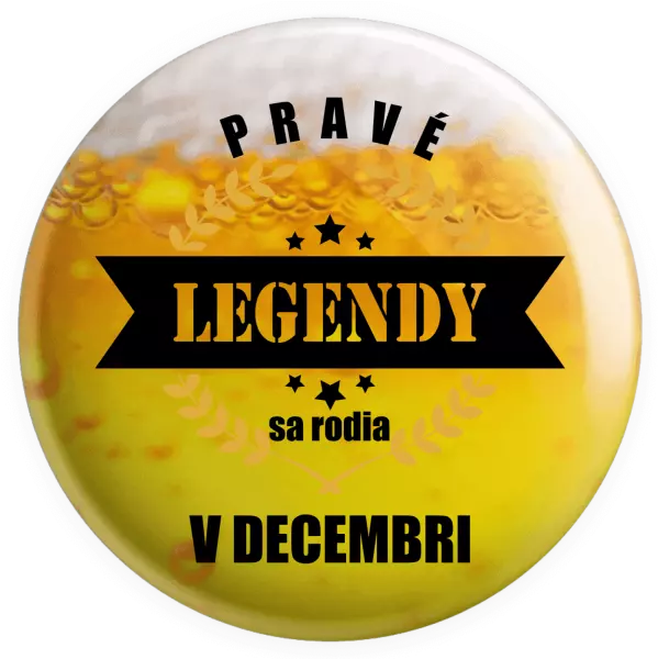 Placka Pravé legendy sa rodia v ... 