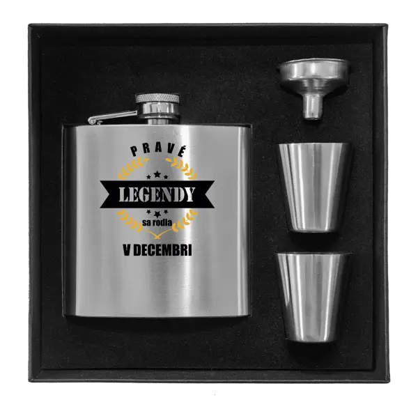 Ploskačka v krabičke Pravé legendy sa rodia v ...