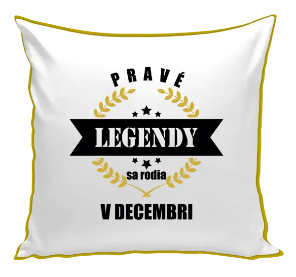 Vankúš Pravé legendy sa rodia v ... 