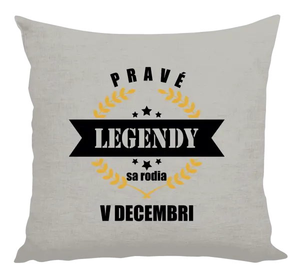 Vankúš Pravé legendy sa rodia v ... 
