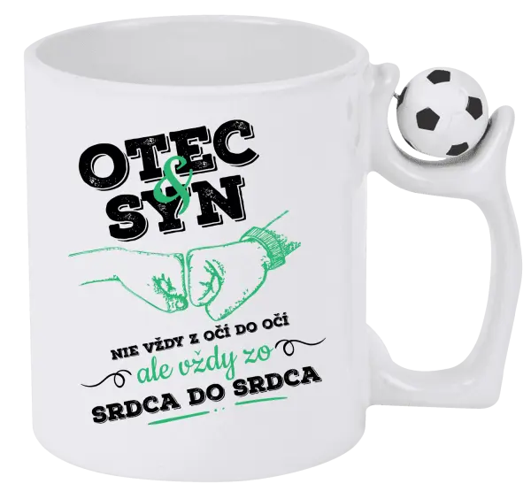 Hrnček Otec a syn, zo srdca do srdca