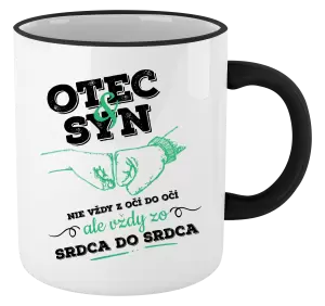 Hrnček Otec a syn, zo srdca do srdca