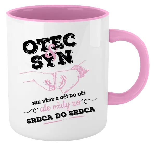 Hrnček  Otec a syn, zo srdca do srdca