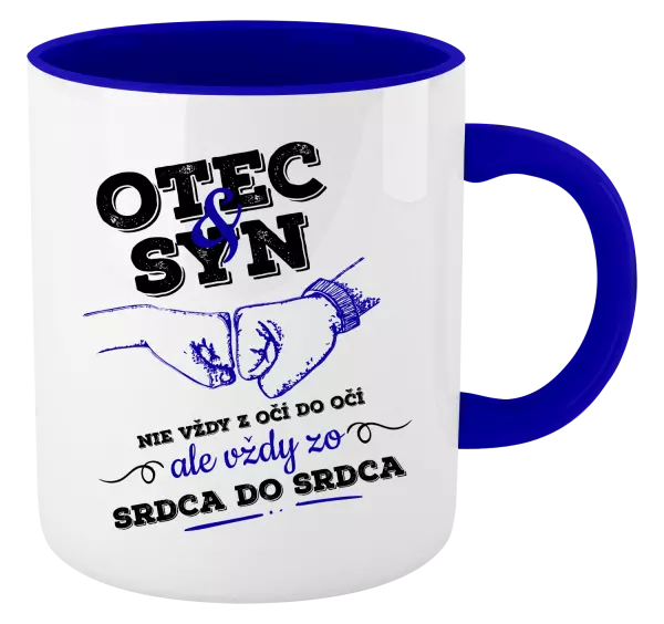 Hrnček  Otec a syn, zo srdca do srdca