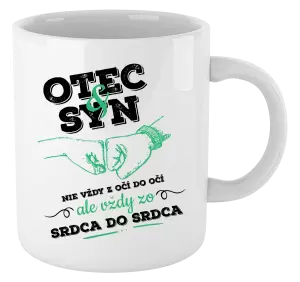 Hrnček Otec a syn, zo srdca do srdca