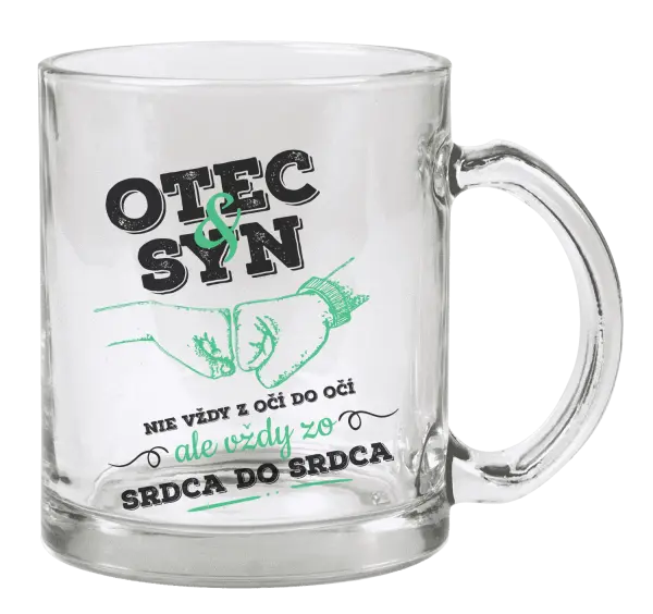 Hrnček Otec a syn, zo srdca do srdca