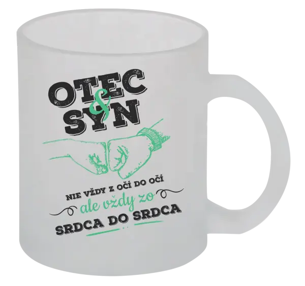 Hrnček Otec a syn, zo srdca do srdca