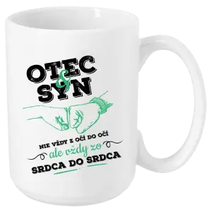 Hrnček Otec a syn, zo srdca do srdca