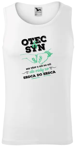 Pánske tielko Otec a syn, zo srdca do srdca