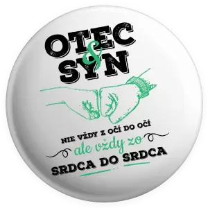Placka Otec a syn, zo srdca do srdca