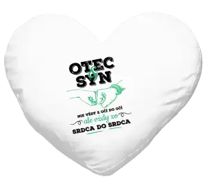 Vankúš Otec a syn, zo srdca do srdca