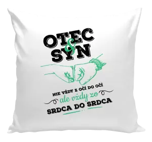 Vankúš Otec a syn, zo srdca do srdca
