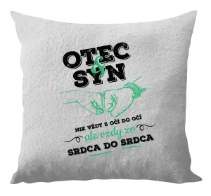 Vankúš Otec a syn, zo srdca do srdca
