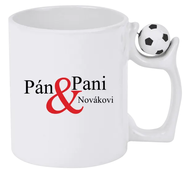 Hrnček Pán a pani s vlastným priezviskom