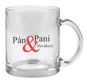 Hrnček Pán a pani s vlastným priezviskom