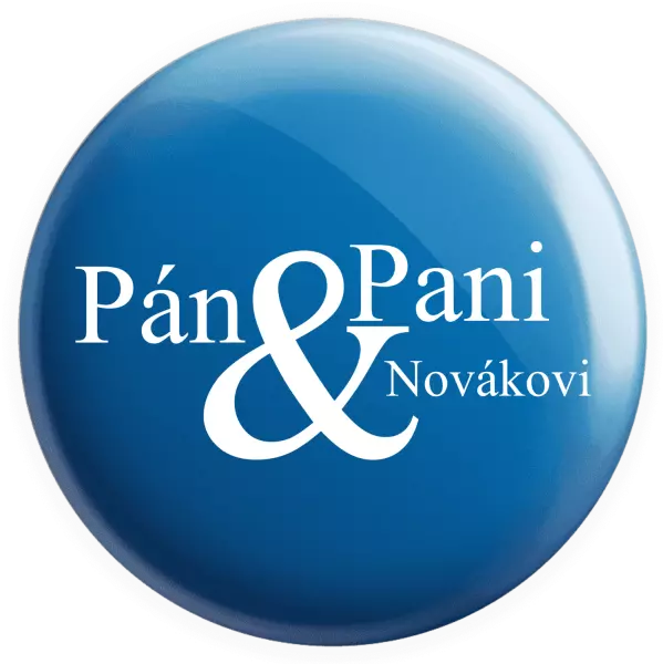 Placka Pán a pani s vlastným priezviskom