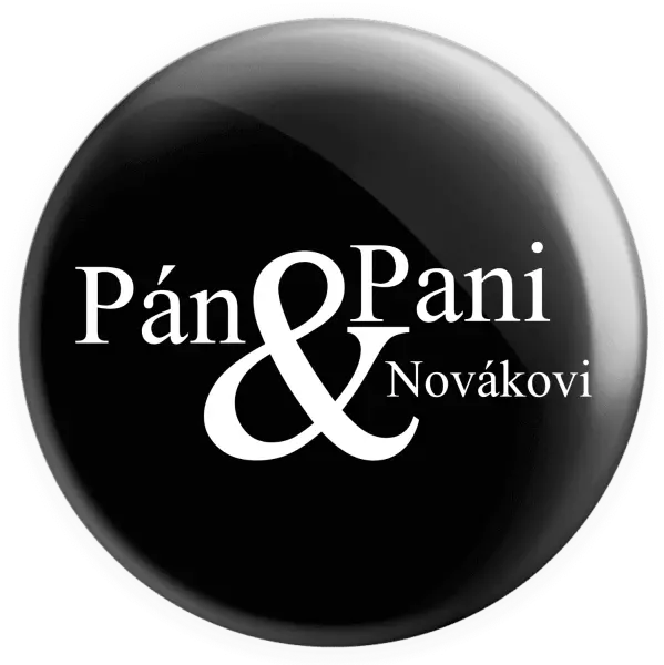 Placka Pán a pani s vlastným priezviskom