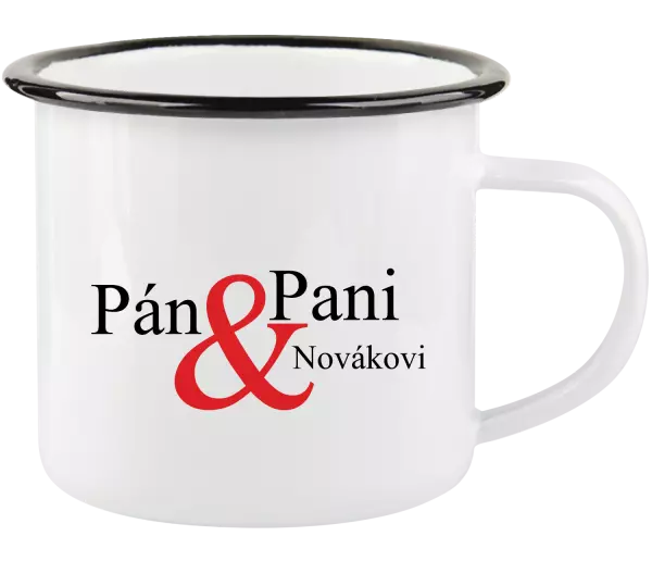 Plecháčik Pán a pani s vlastným priezviskom