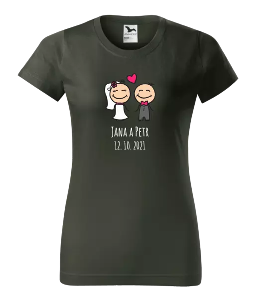 Dámske tričko Panáčikovia s menami