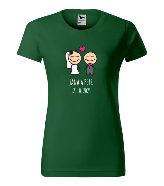 Dámske tričko Panáčikovia s menami