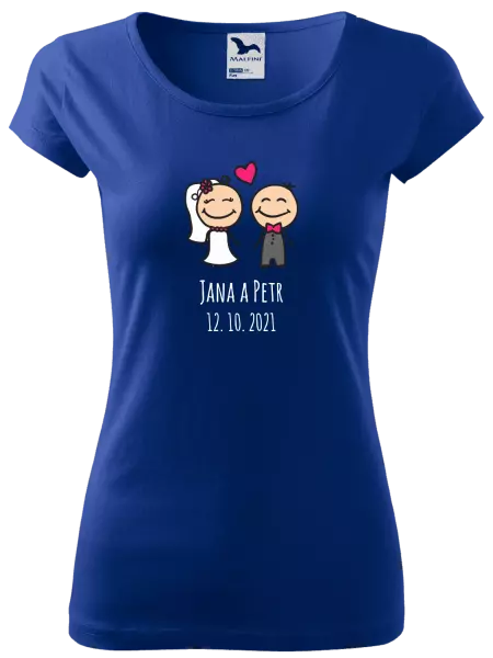 Dámske tričko Panáčikovia s menami