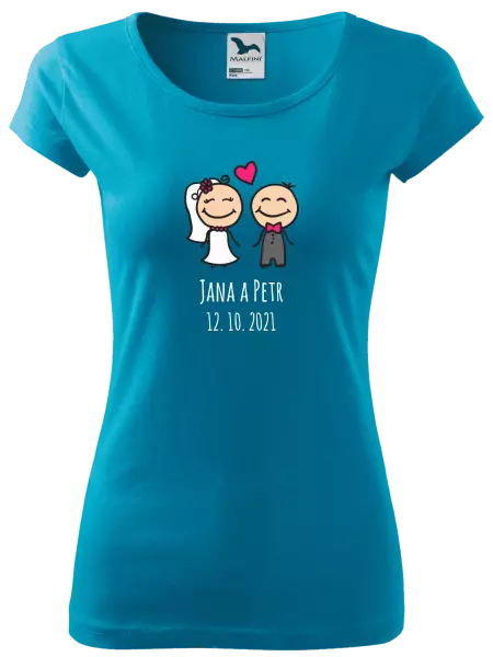 Dámske tričko Panáčikovia s menami