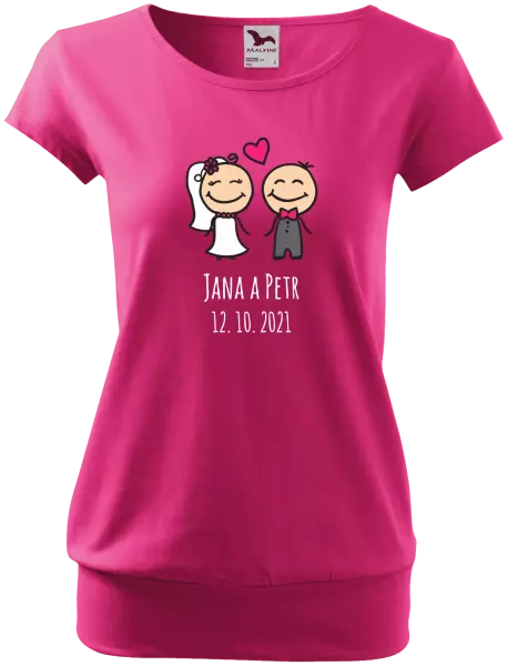 Dámske tričko Panáčikovia s menami