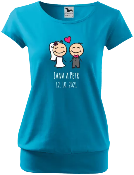 Dámske tričko Panáčikovia s menami