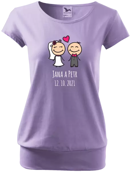 Dámske tričko Panáčikovia s menami