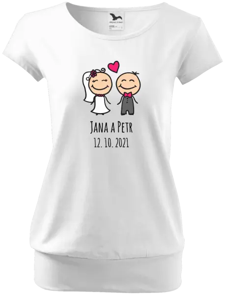 Dámske tričko Panáčikovia s menami