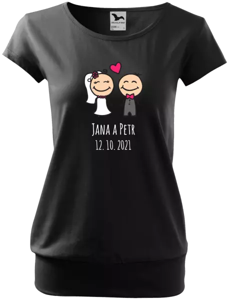 Dámske tričko Panáčikovia s menami
