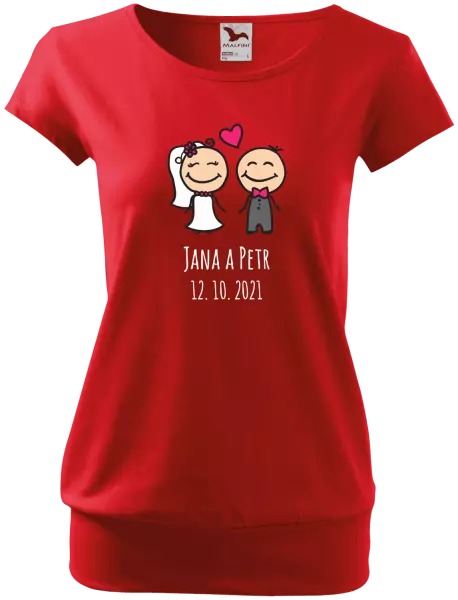 Dámske tričko Panáčikovia s menami