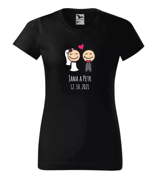 Dámske tričko Panáčikovia s menami