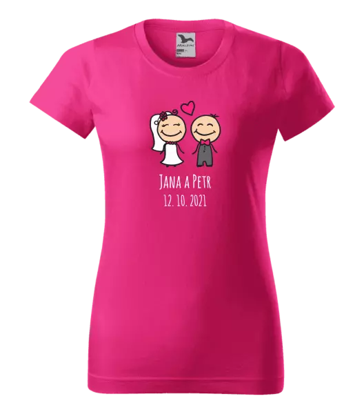 Dámske tričko Panáčikovia s menami