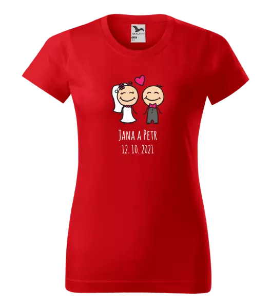 Dámske tričko Panáčikovia s menami