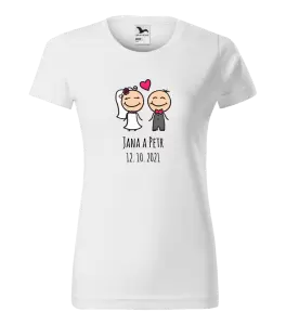 Dámske tričko Panáčikovia s menami