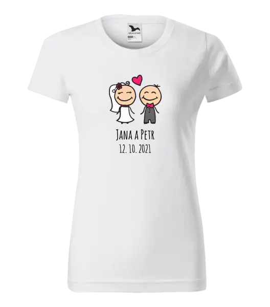 Dámske tričko Panáčikovia s menami