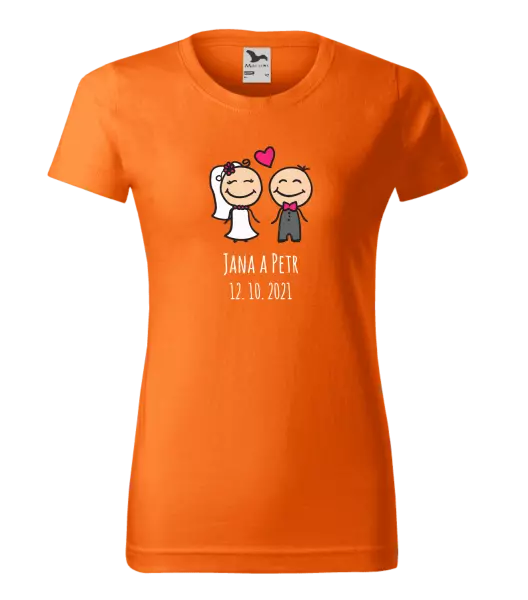 Dámske tričko Panáčikovia s menami
