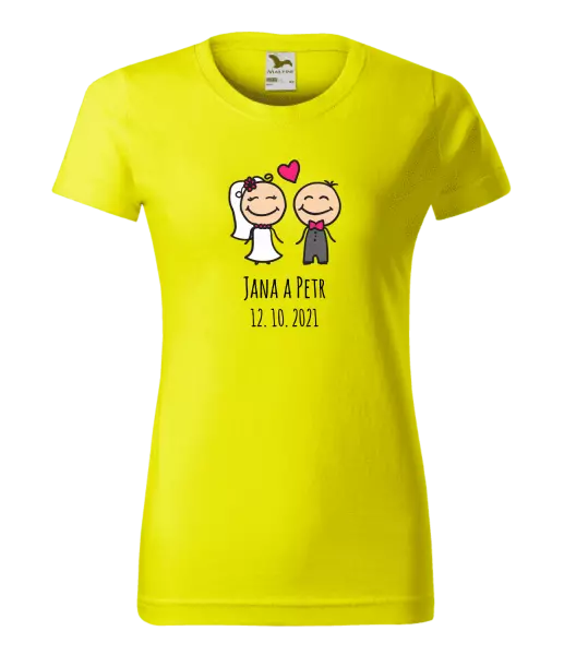 Dámske tričko Panáčikovia s menami
