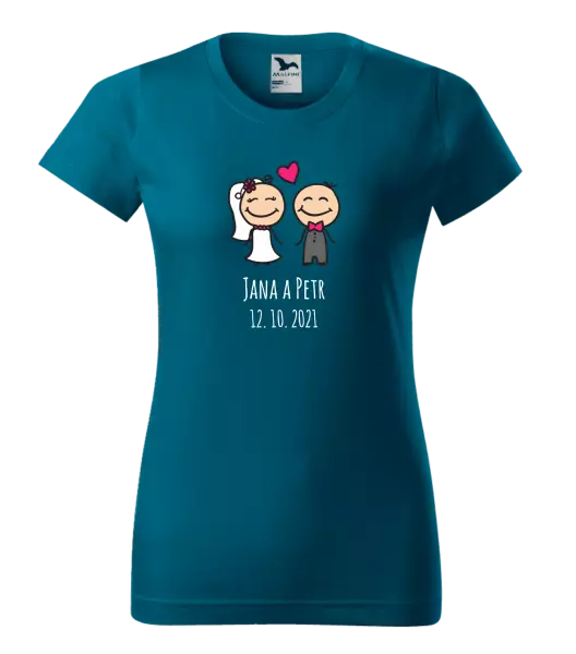 Dámske tričko Panáčikovia s menami