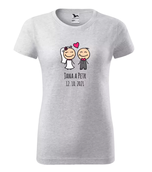 Dámske tričko Panáčikovia s menami