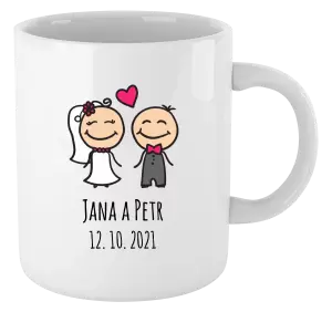 Hrnček Panáčikovia s menami