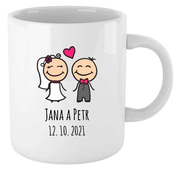 Hrnček Panáčikovia s menami