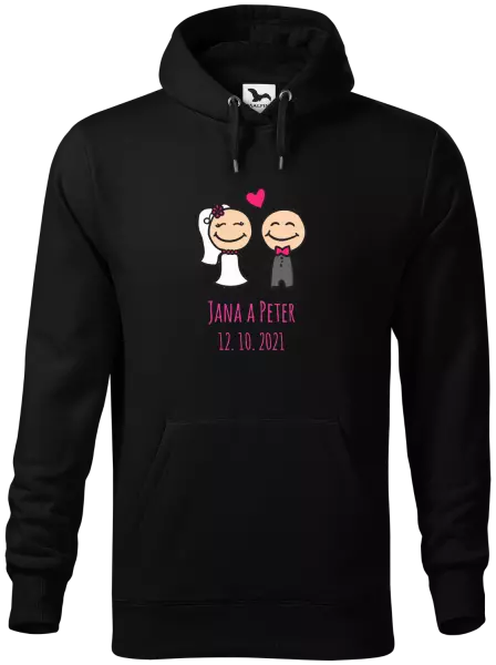 Pánska mikina Panáčikovia s menami