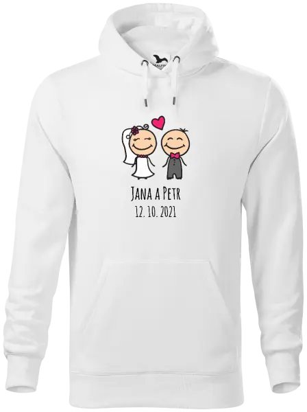 Pánska mikina Panáčikovia s menami