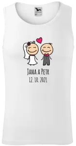 Pánske tielko Panáčikovia s menami