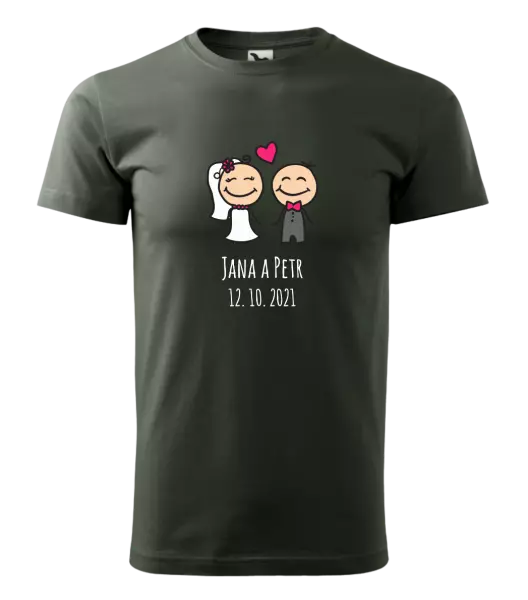 Pánske tričko Panáčikovia s menami