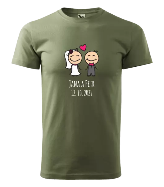 Pánske tričko Panáčikovia s menami